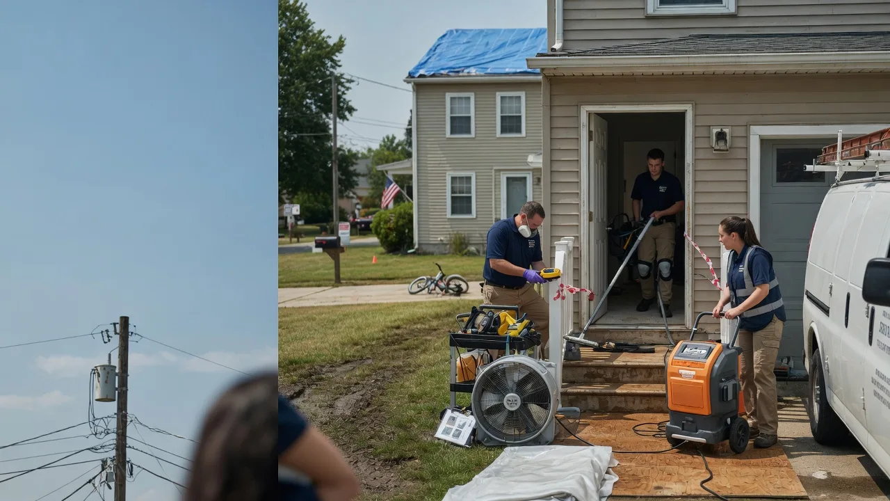 Water Damage Repair in Junction City, WI near me